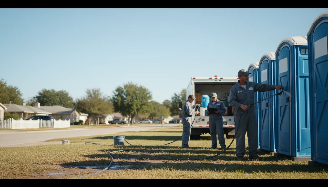 Long-Term Portable Toilet Rental in Sunfield, MI near me